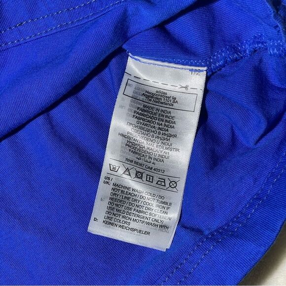 Adidas Originals Trefoil Blue Short Sleeve Graphic Tee - Picture 9 of 9